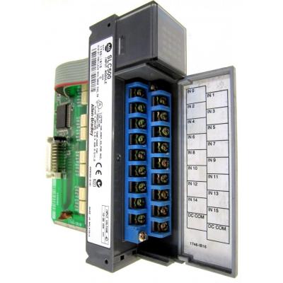Allen Bradley Slc 500 Input Module, 1746ib16 