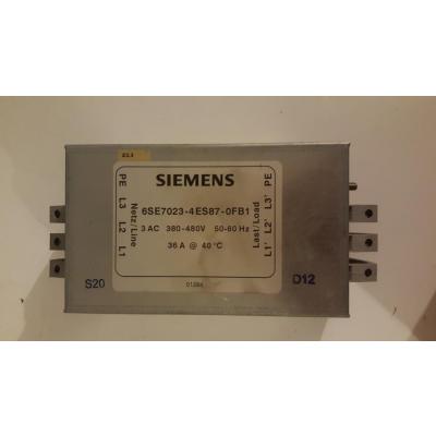 Siemens 6se70234es870fb1 Filter Unit